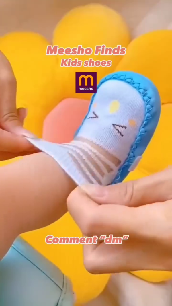 Infant Boys Girls Baby Socks Shoes Toddler Shoes Floor Socks For Winter_Multicolour - Image 2