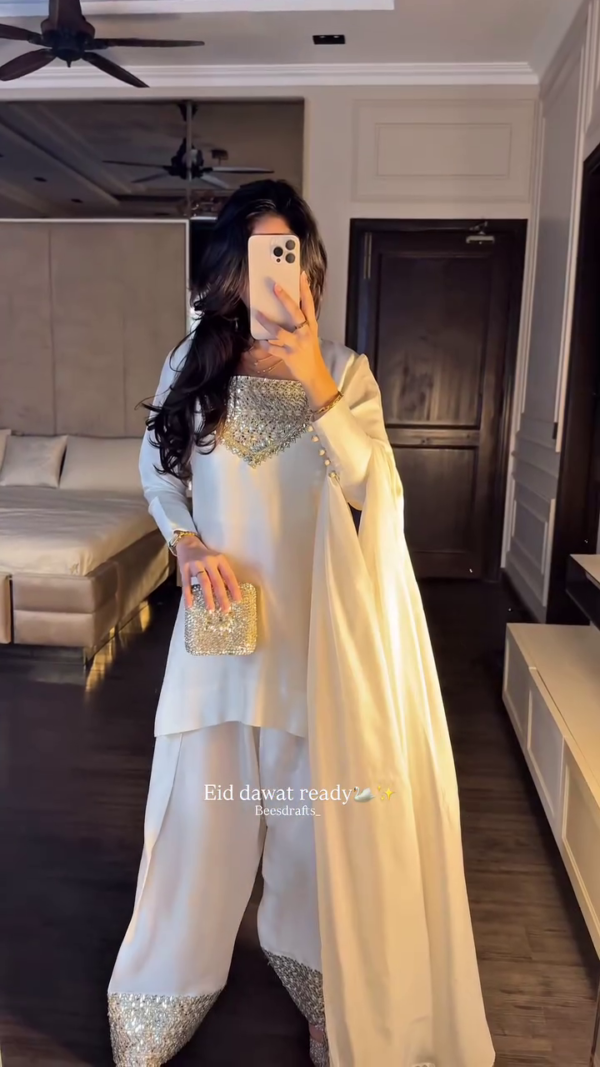 New Classy Sharara Pair Girls Wear
