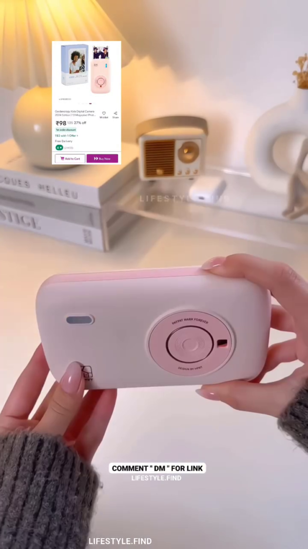Mini Photo Printer for iPhone, Smartphone, Portable Instant Picture Printer - Image 3