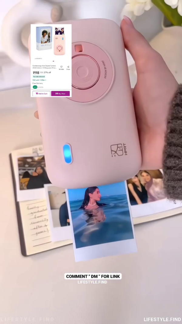 Mini Photo Printer for iPhone, Smartphone, Portable Instant Picture Printer - Image 6