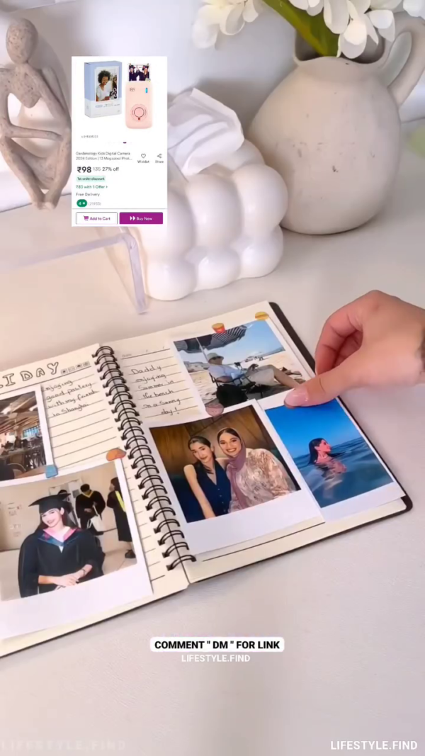 Mini Photo Printer for iPhone, Smartphone, Portable Instant Picture Printer - Image 5