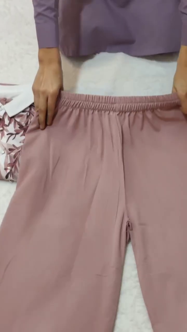 Stylish Rayon Top & Bottom Set for Women - Image 2