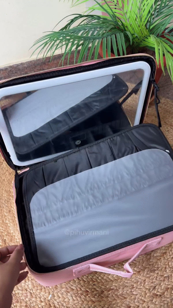 Cosmetics Professional Makeup  Travel\Storage Bag with Multi Adjustable - Image 9
